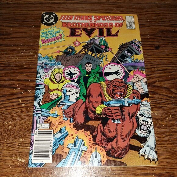 Teen Titans Spotlight of the Brotherhood of Evil #11 (DC Comics, 1987) - Picture 1 of 3